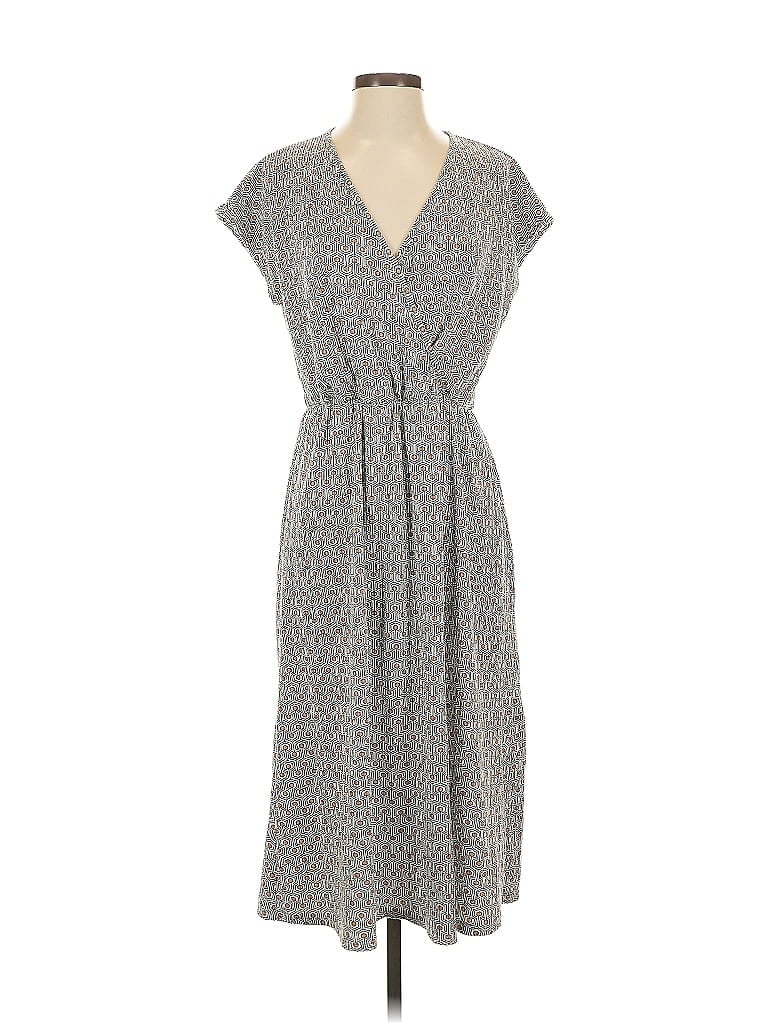 Pre-owned Caution To The Wind Casual Dress In White