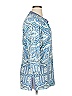 J. McLaughlin Paisley Blue 3/4 Sleeve Blouse Size XL - photo 3