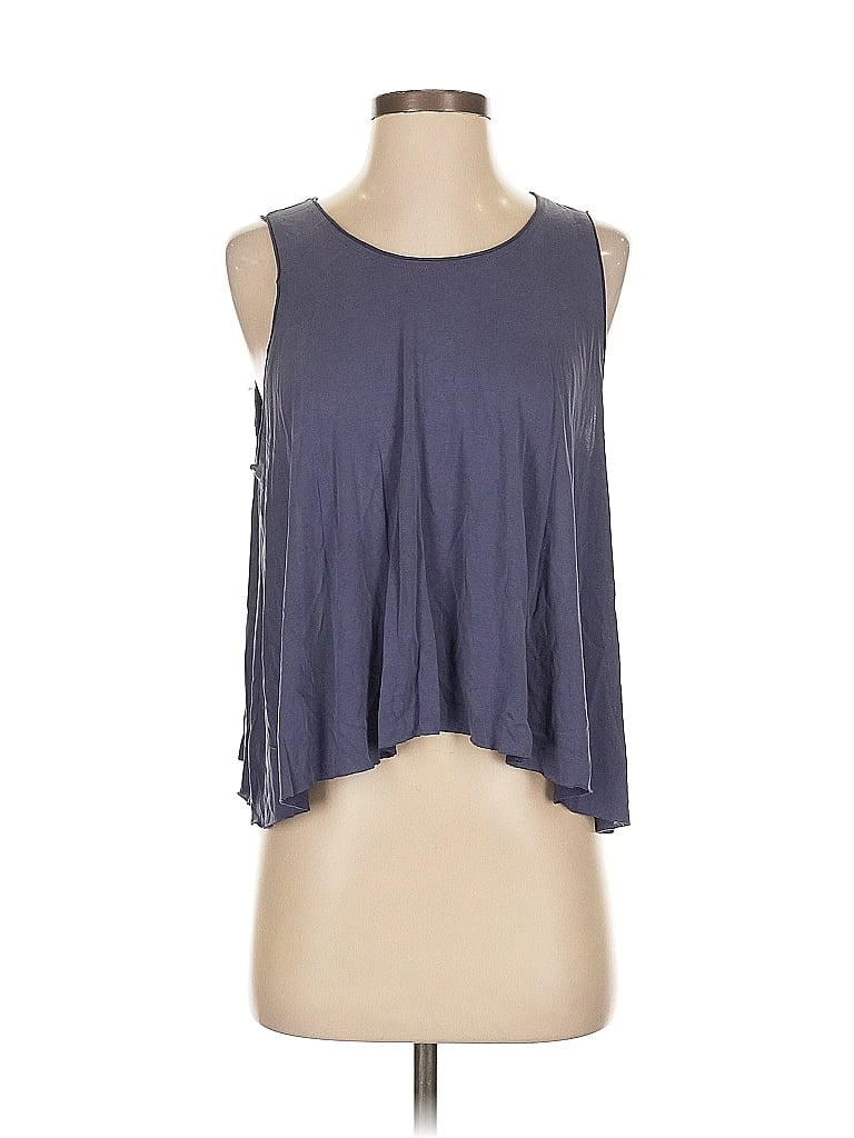 Pre-owned Lush Sleeveless T-shirt In Gray