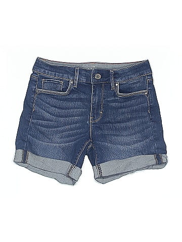 White House Black Market Denim Shorts (view 1)