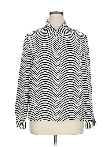 Spiegel Long Sleeve Silk Top (view 1)