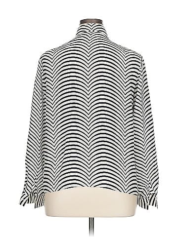 Spiegel Long Sleeve Silk Top (view 2)