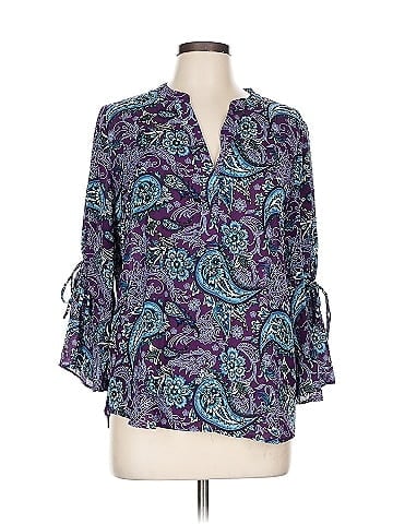 41Hawthorn 3/4 Sleeve Blouse (view 1)