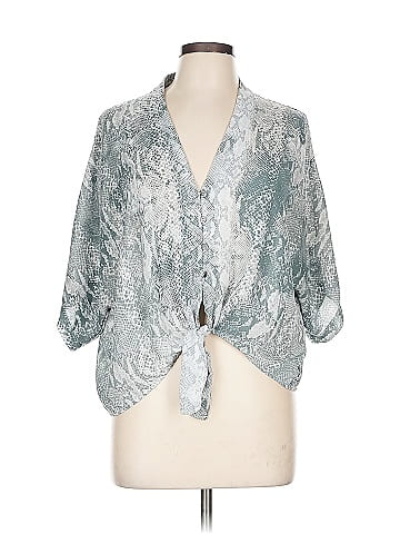 Karlie 3/4 Sleeve Blouse (view 1)