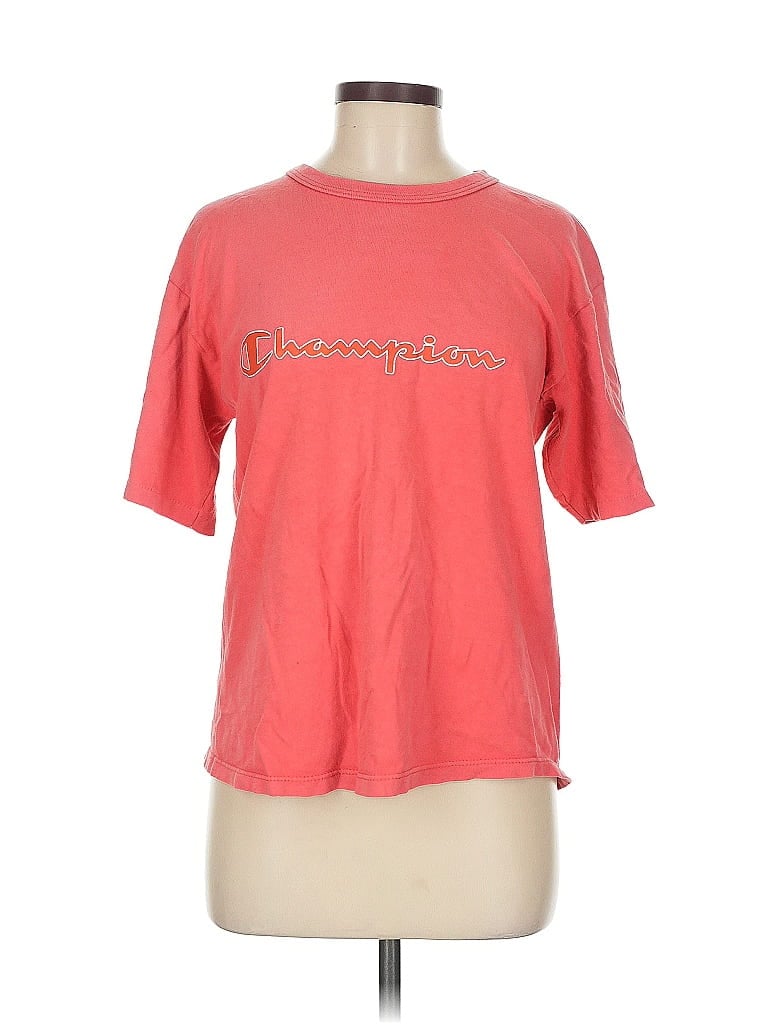 Click to view more detailed imagery on our partner's website Pre-owned Champion Short Sleeve T-shirt In Red