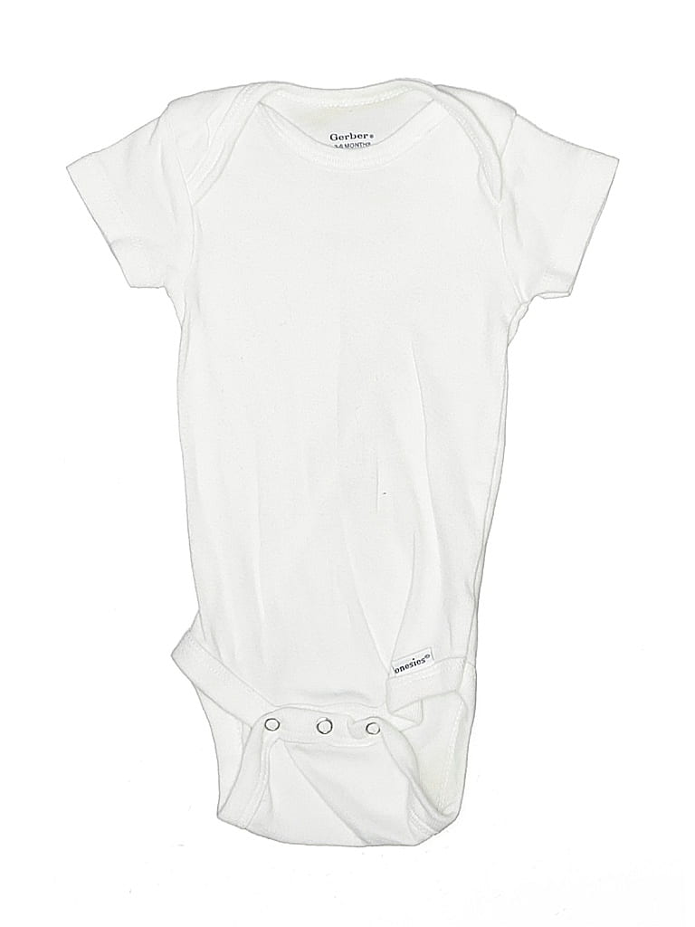 Click to view more detailed imagery on our partner's website Pre-owned Gerber Babies' Short Sleeve Onesie In Green