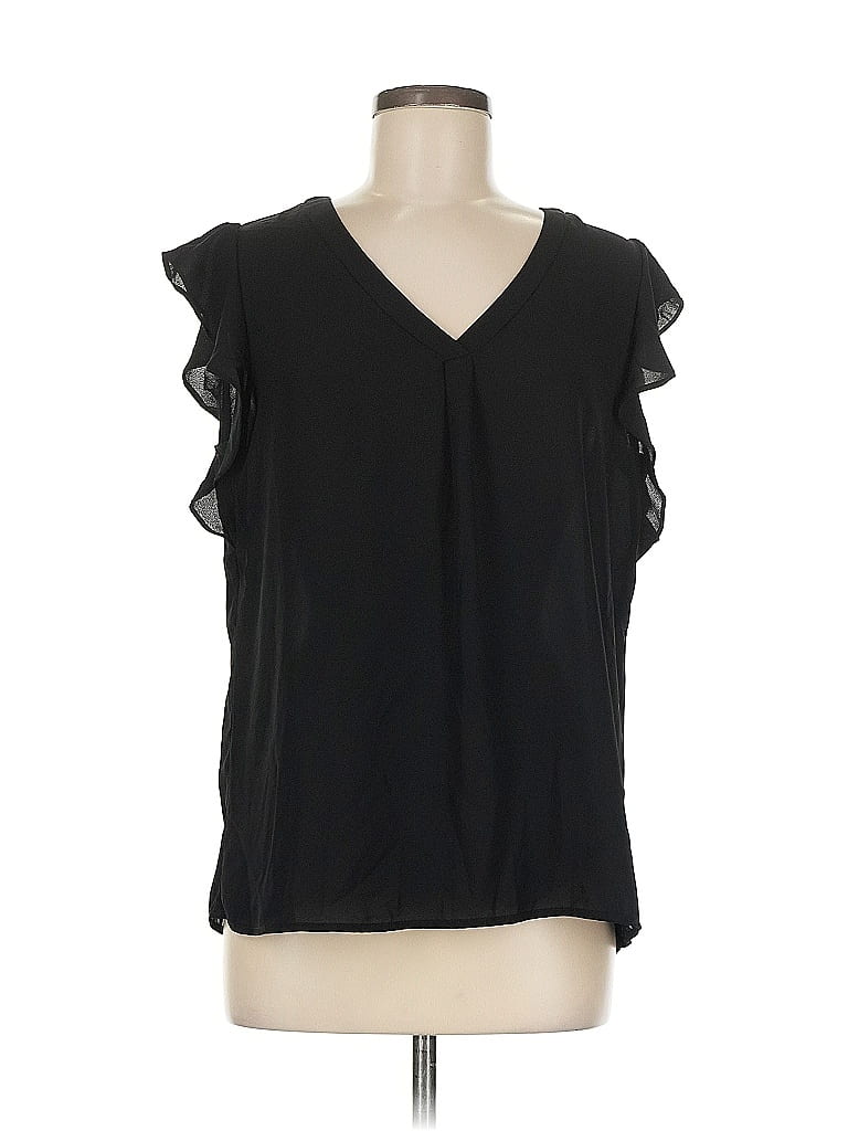 Pre-owned Philosophy Republic Clothing Sleeveless Blouse In Black