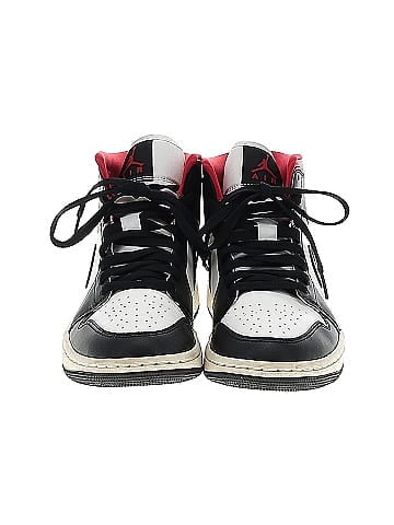 Air Jordan 1 Mid Gym Red Panda Sneakers (view 2)