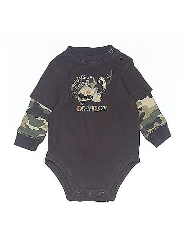 Jumping Beans Long Sleeve Onesie (view 1)