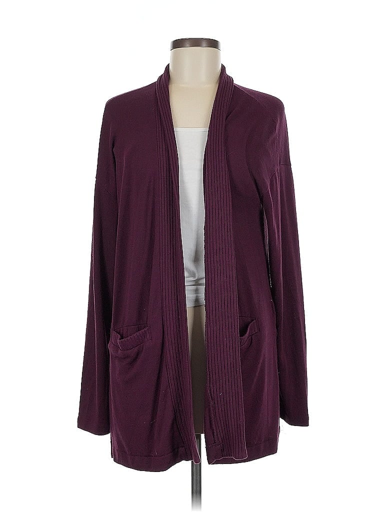 BANANA REPUBLIC Pre-owned Cardigan Sweater In Burgundy