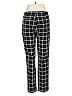 Adrianna Papell Plaid Black Casual Pants Size 8 - photo 2