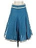 Akris Punto 100% Baumwolle Polka Dots Blue Casual Skirt Size 4 - photo 1