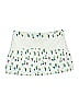 Lillie Green Print White Casual Skirt Size L - photo 2