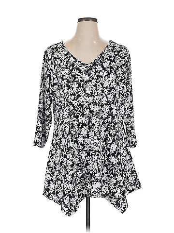 NY Collection 3/4 Sleeve Blouse (view 1)