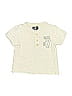 H&M L.O.G.G. 100% Baumwolle Ivory Short Sleeve Henley Size 6-9 mo - photo 1