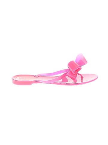 Valentino Garavani Jelly Bow Flip Flops (view 1)