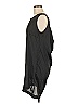 ASOS 100% Polyester Solid Black Casual Dress Size UK 12 / US 8 - photo 5