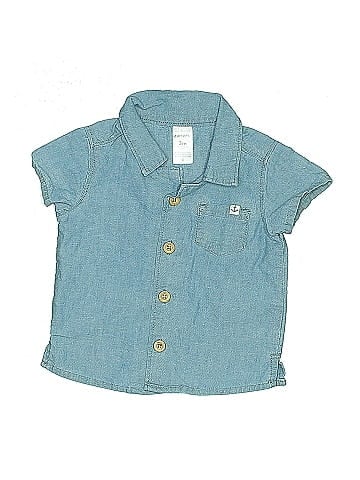Carter's Short Sleeve Button-Down Shirt (view 1)