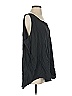 Adrian Jordan Black Sleeveless Blouse Size 24 waist - photo 5