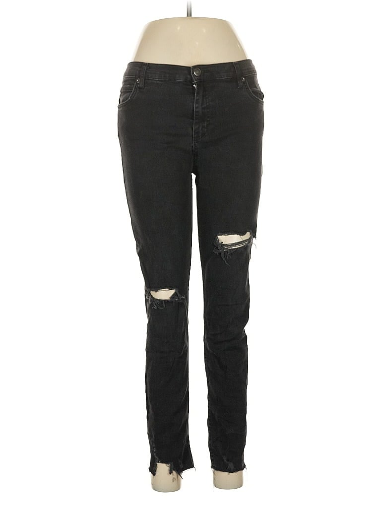 Pre-owned Free People Jeans In Black