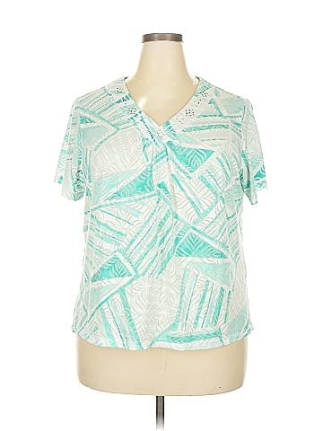 Alfred Dunner Short Sleeve Blouse (view 1)