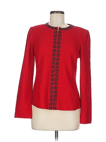 St. John Collection Wool Cardigan (view 1)
