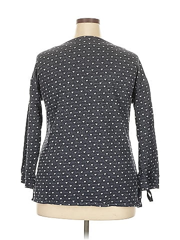 T by Talbots 3/4 Sleeve T-Shirt (view 2)