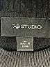 AB Studio Solid Black Casual Dress Size L - photo 6