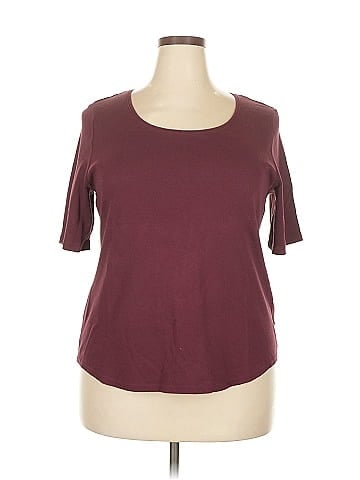 Croft & Barrow 3/4 Sleeve T-Shirt (view 1)