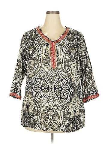DressBarn 3/4 Sleeve Blouse (view 1)