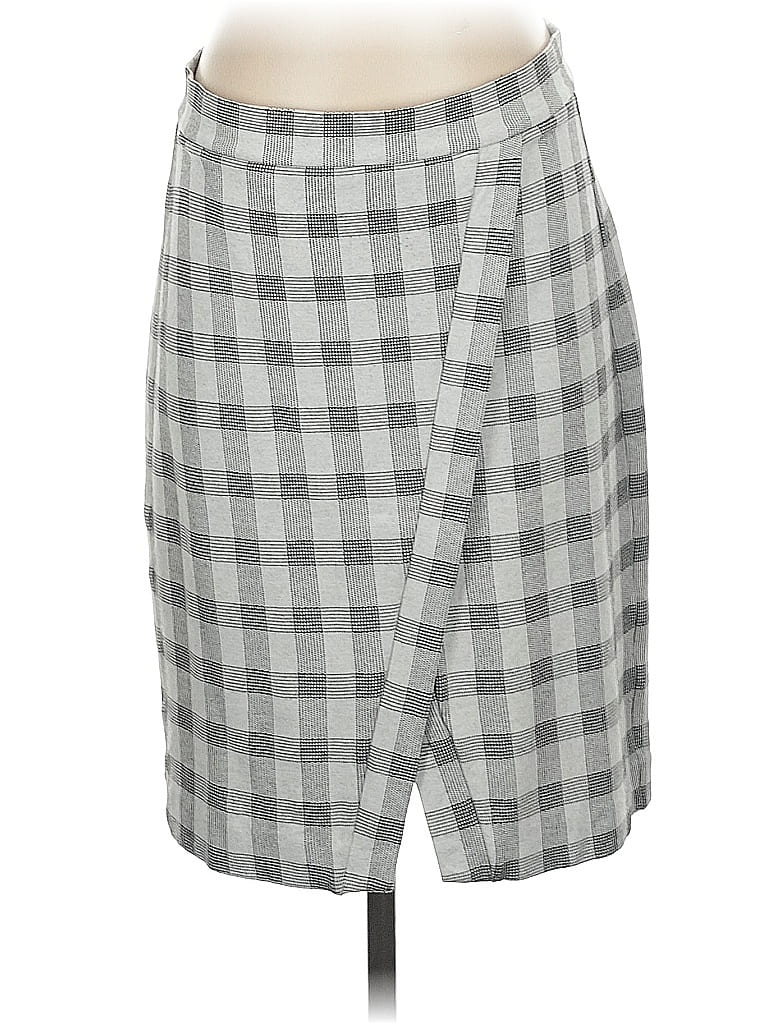 Pre-owned Cabi Casual Skirt In Gray
