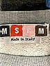 MSGM Graphic Silver Sweatshirt Size S - photo 7