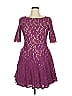 ML Monique Lhuillier Purple Cocktail Dress Size 14 - photo 1