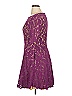 ML Monique Lhuillier Purple Cocktail Dress Size 14 - photo 4