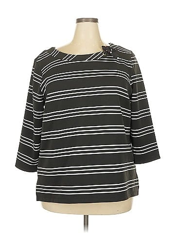 Liz Claiborne Career 3/4 Sleeve Top (view 1)