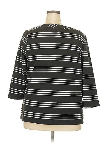 Liz Claiborne Career 3/4 Sleeve Top (view 2)