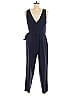 Club Monaco 100% Polyester Solid Blue Jumpsuit Size 6 - photo 2