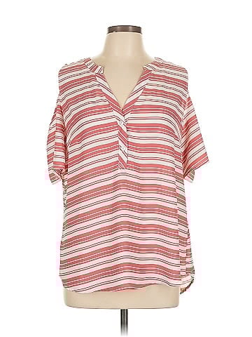 Soho JEANS NEW YORK & COMPANY Short Sleeve Blouse (view 1)