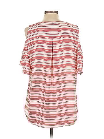 Soho JEANS NEW YORK & COMPANY Short Sleeve Blouse (view 2)