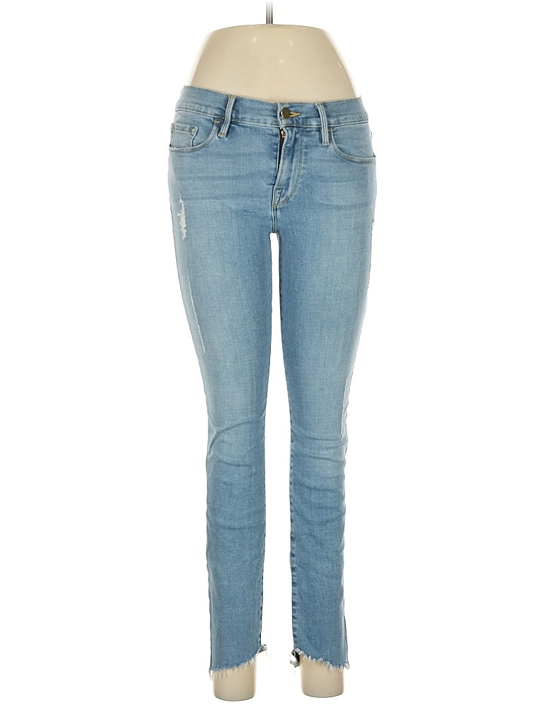 Pre-owned Frame Jeans In Blue