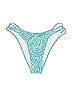 Unbranded Print Blue Swimsuit Bottoms Size M - photo 1