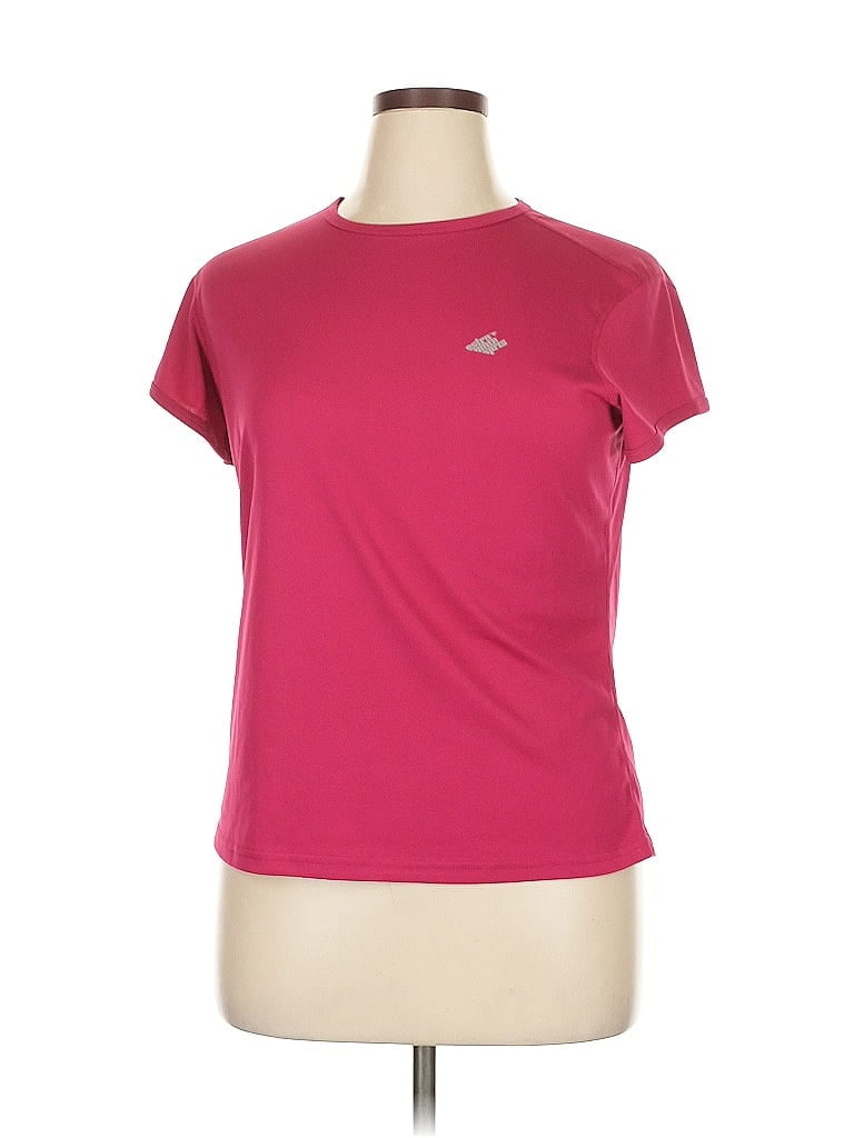 EASTERN MOUNTAIN SPORTS Pre-owned Active T-shirt In Burgundy