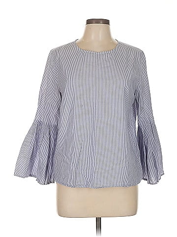 BeachLunchLounge 3/4 Sleeve Blouse (view 1)