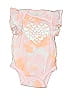 Garanimals Hearts Pink Short Sleeve Onesie 9-12 MO / 12 MO - photo 1