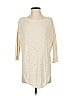 Express 100% Cotton Ivory Pullover Sweater Size XS - photo 1