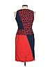 Ann Taylor Color Block Red Cocktail Dress Size 0 (petite) - photo 2