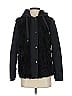 Zara Basic 100% Polyester Black Coat Size XS - photo 1