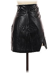 Majorelle Faux Leather Skirt