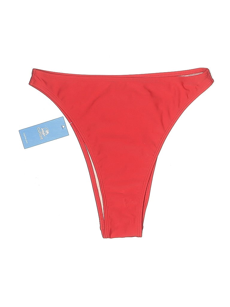 Cupshe Swimsuit Bottoms In Red