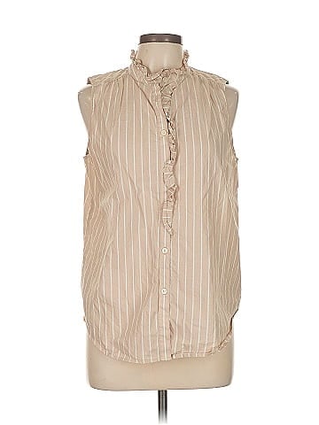 Ann Taylor Sleeveless Button-Down Shirt (view 1)